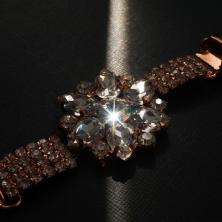 Застежка-зажим для кардиганов 15см арт.CKB-10573 02-медь