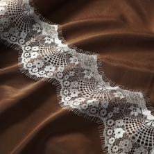 Кружево французское 110мм  арт.ФУ-8952 белый