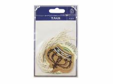 Бирка картон 