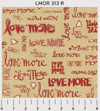 Ткань для пэчворка 50*55см Peppy Love More