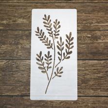 Трафарет "Флора" 15*7,5см ИВ-1091