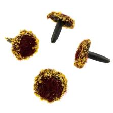 Серединка для цветов 3,0см арт.ФУ-10572 коричневый/желтый