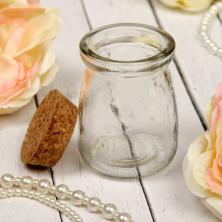 Бутылка с пробкой 110мл арт.2179258 прозрачный