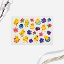 Переводные картинки для украшения яиц 