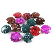 Бусины акрил 20*7мм арт.M-343 ассорти (25гр)