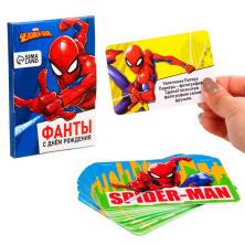 Фанты "Человек-паук" 6*9см арт.7865371 (20карт)