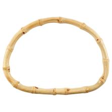 Ручка для сумки бамбук 19*14*1см арт.25-262 натуральный