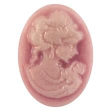 Кабошон пластик 13*18*2мм 