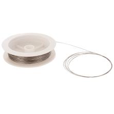 Ланка (Ювелирный тросик) 0,3мм арт.7704885 серебро (10м)