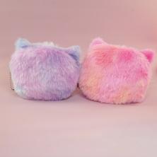 Кошелек плюш "Котики" радуга ИВ-1133