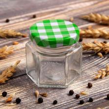 Банка с крышкой   65мл 5,5*5см стекло 