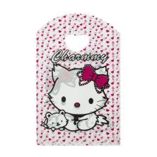 Пакет п/э с вырубной ручкой "Kitti" 20*13см арт.ФУ-7391 белый/малиновый