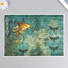 Декупажная карта 