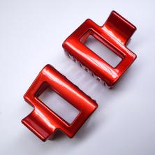 Краб для волос пластик 4см арт.ФУ-11948 ярк.красный