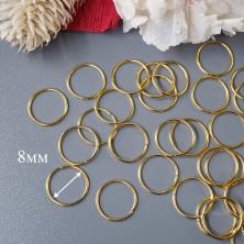 Кольцо соединительное  8,0*0,7мм арт.SF-7003 (250±5шт)