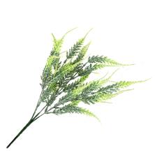 Ветка "Вереск" 38см арт.ФУ-11451 зеленый/микс с напылением (5веток)