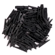 Прищепки 35*8мм арт.7599934 черный (10шт)