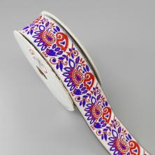 Тесьма жаккардовая 30мм арт.R4513 микс-1