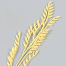 Ветка пластик "Пшеница" 28см арт.9531595 желтый