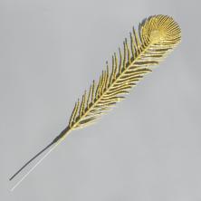 Ветка 41*8см с глиттером арт.SF-3127 золото