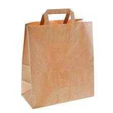 Пакет крафт 28*24*14см арт.2492929 с ручкой