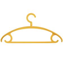 Вешалка костюмная 42см ширина 30мм с перекладиной арт.8048 микс