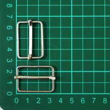 Пряжка регулировочная металл 30*20*2мм арт.512399 никель