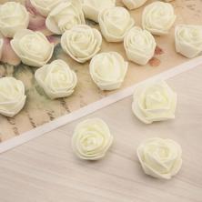 Бутон "Роза" 3см арт.ФУ-10862