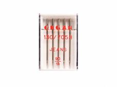 Иглы джинс  №90/14 130/705H ORGAN (5игл)