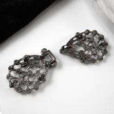 Застежка 60*25мм со стразами арт.AC-452