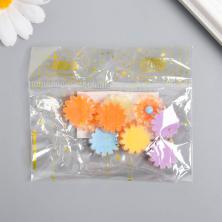 Кабошон "Ромашки" 25*25мм арт.9236112 ассорти