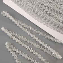 Тесьма металлизированная  8мм арт.SF-119