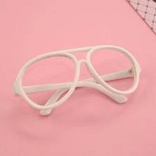 Очки пластик 7*3см без стекла арт.53731 белый
