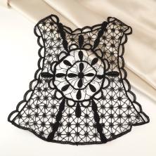 Вставка кружевная 30*23*30см арт.11075 черный