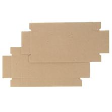 Коробка крафт (гофра) с крышкой 24*11,5*4,5см арт.4138426