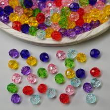 Бусины акрил граненые   8мм арт.3240 (50гр)