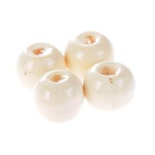 Бусины дерево 10*9мм арт.2528292 натуральный (170±5шт)