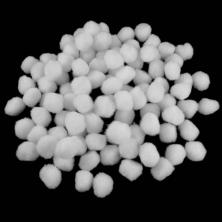 Помпоны 20мм белый