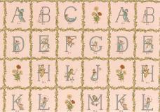 Ткань для пэчворка 60*110см Peppy Kate Greenaway Panel