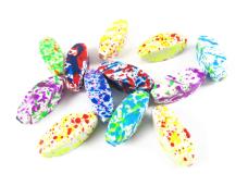 Бусины акрил 27*10мм арт.ФУ-6864 ассорти №11 (50гр)