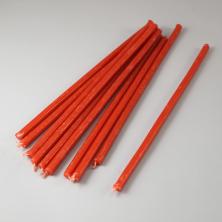 Свеча восковая красная №100 16,5см d-5,7мм