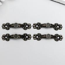 Ручка для шкатулок 40*10мм арт.1364548 бронза