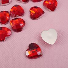 Кабошон-серединка "Сердце"  9*9мм арт.SF-1613