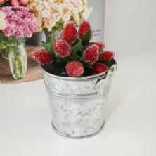 Кашпо Ведро металл 7,5*7,5*7см арт.5274392