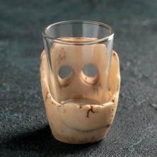 Стопка "Череп" стекло/полистоун 50мл 7,5*4*5см арт.4294710