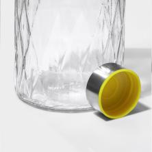 Бутылка с металлич. крышкой 