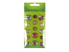 Кабошон акрил ассорти арт.7715610 AS1518 (15шт)