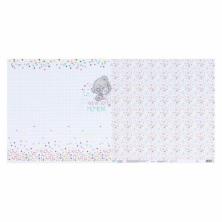 Бумага двусторонняя 30,5*30,5см "Счастливый билет. Люблю этот момент" 180гр/м арт.1445761