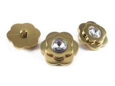 Пуговица со стразой арт.S-639 15мм 24L