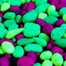 Галька флуоресцентная 5-10мм арт.5411738 микс (350гр)